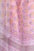 Kota Doria Dupatta In Floral Block Print